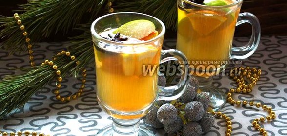 Белый глинтвейн по-карибски
