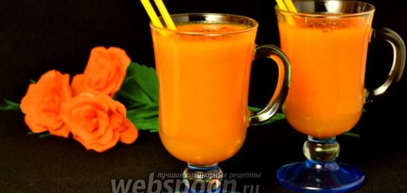 Смузи из тыквы и грейпфрута