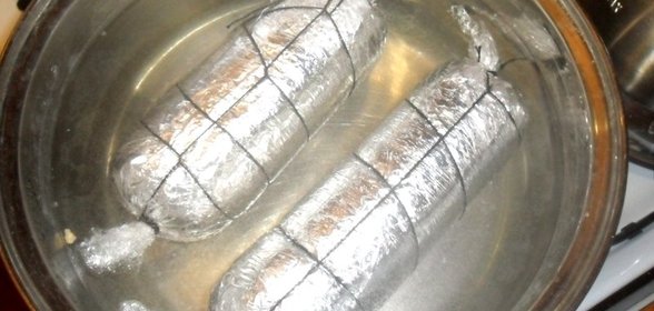 Колбаса куриная домашняя