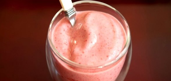 Клубничный щербет