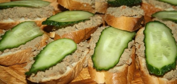 Паштет домашний печеночный Пикантный(с виски)