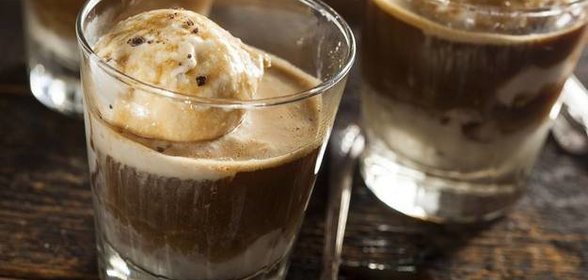 Итальянский десерт аффогато