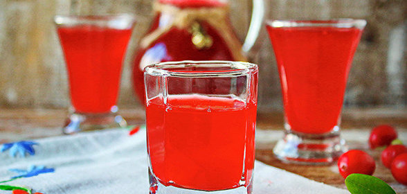 Морс из брусники