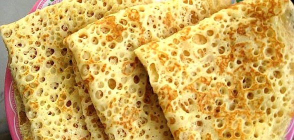 Блинчики кружевные