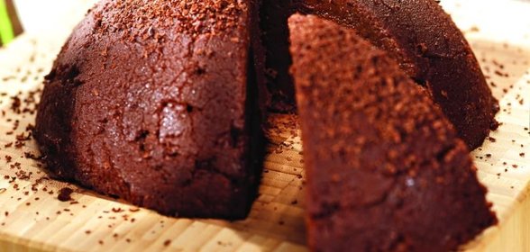 Шоколадный пудинг из манной крупы