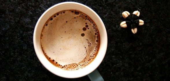 Кофе с воздушной молочной пенкой