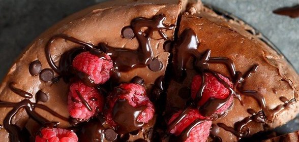 Малиновый чизкейк