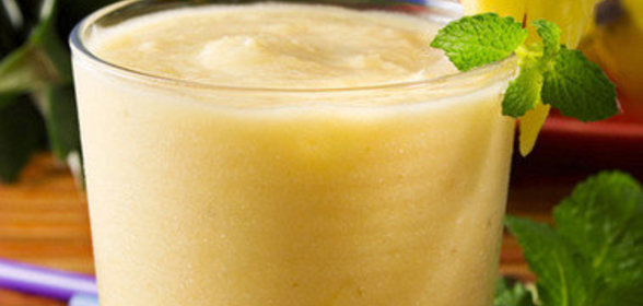 Ананасово-банановый smoothie (смузи)