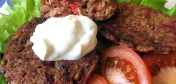 Печеночные котлеты