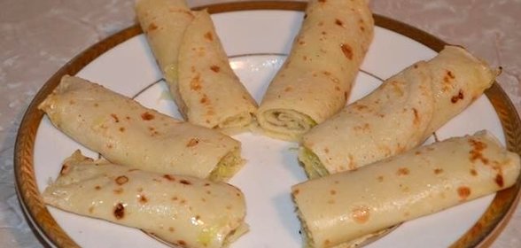 Блинчики с капустой