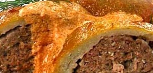 Мясные котлеты в картофеле