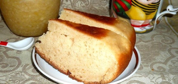 Манник на ряженке в мультиварке