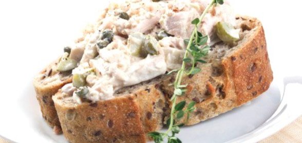 Бутербродная паста из тунца