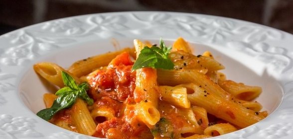 Пенне с водкой