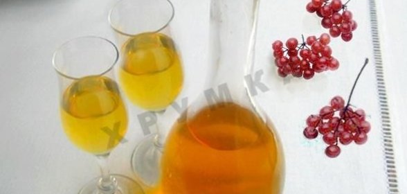 Водка с калиной