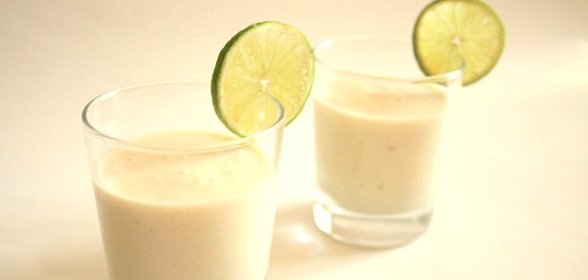 Бананово-имбирный коктейль