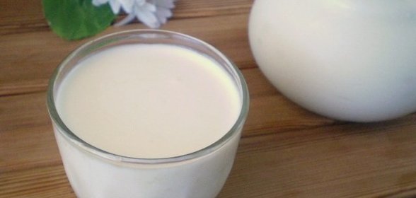 Кефир с сахаром