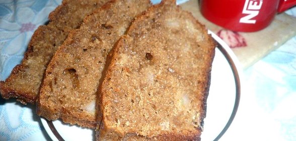 Кекс кофейный с бананом