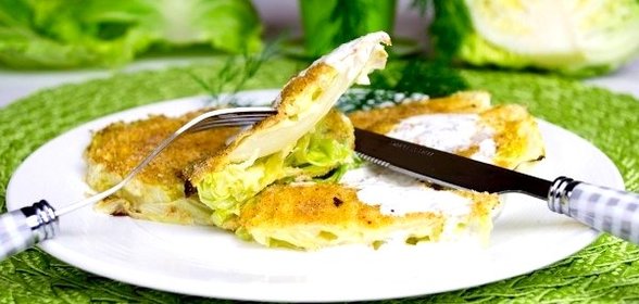 Отбивные из молодой капусты