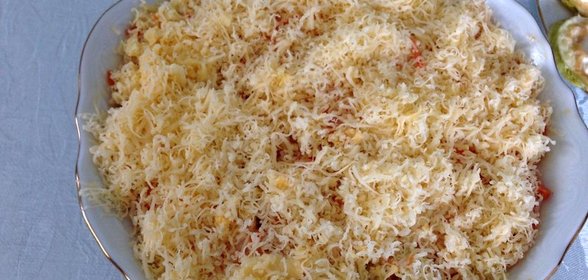 Салат с копченой грудкой и корейской морковью