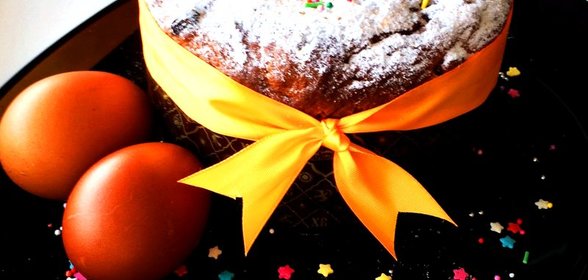 Пасхальный кулич на сухих дрожжах