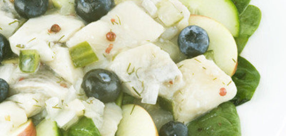 Сельдь под яблоками