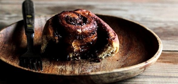 Кофейные роллы с нутеллой