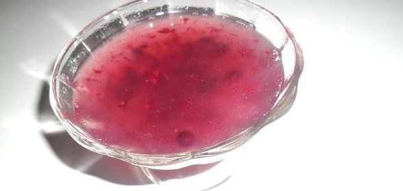 Кисель из клюквы
