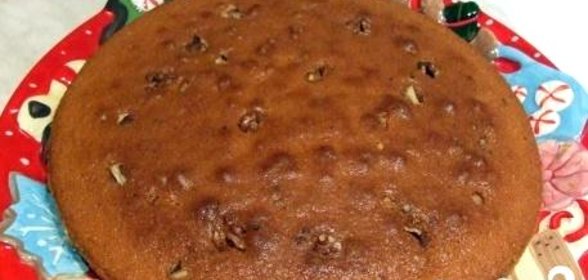 Ореховый кекс на коньяке