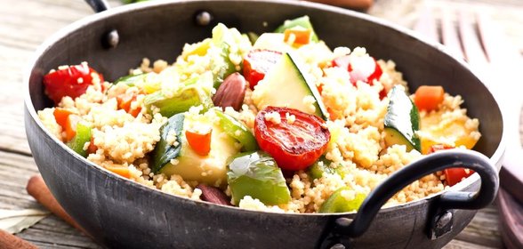 Кускус с ароматными травами