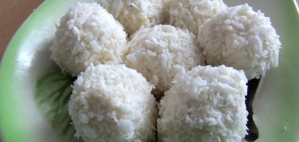 Рафаэлло из сыра с орехом