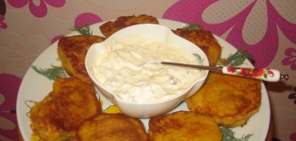 Филе трески в овощном кляре