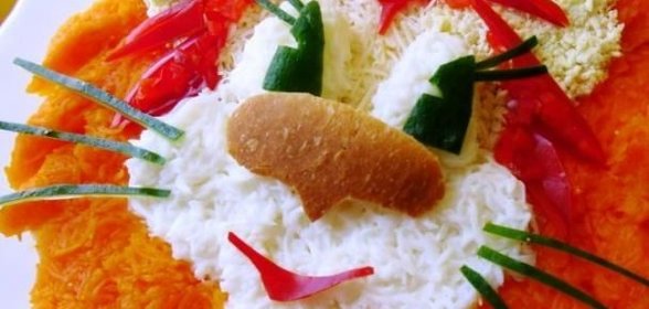 Салат для детей «Львенок»