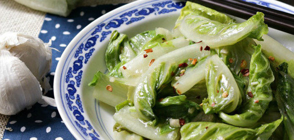 Салат романо с бальзамическим уксусом