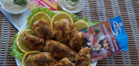 Куриные рулетики с имбирем