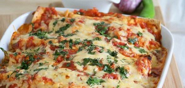 Энчиладас с курицей