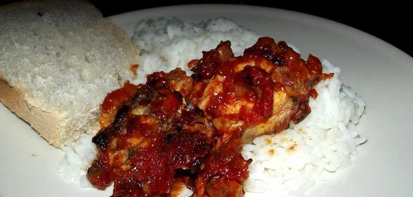 Курица в пикантном соусе