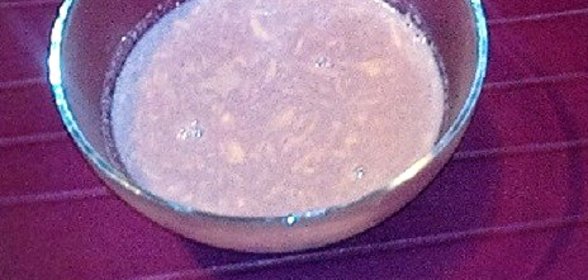 Cоус сабайон с виноградным соком