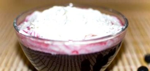 Кисель из черной смородины