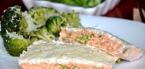 Запеканка из форели