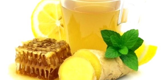 Имбирный лимонад с медом