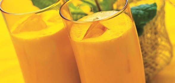 Апельсиново-персиковый коктейль