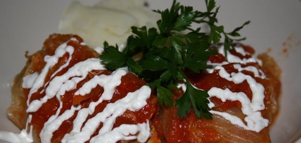 Домашние голубцы из пекинской капусты