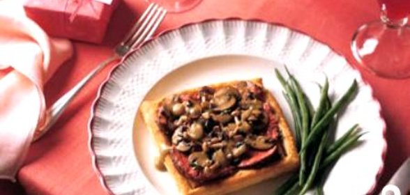 Тарталетки с говядиной