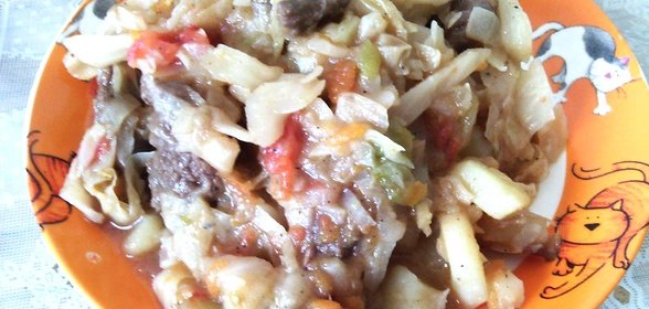 Овощное рагу с мясом