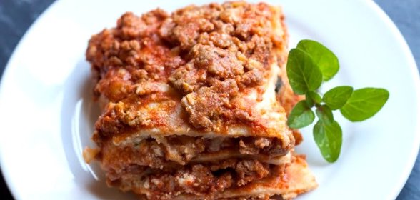 Лазанья болоньезе