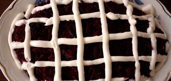 Селедка под шубой с морковью