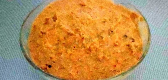 Паштет из куриных желудочков