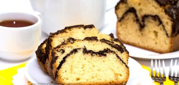 Кекс с шоколадом