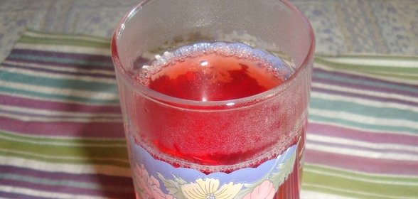 Компот из клубники и малины